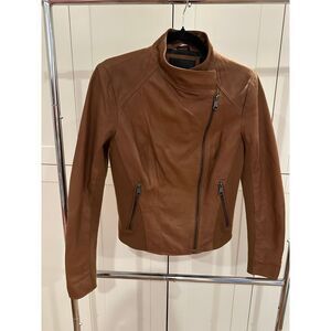 Marc New York Brown Leather Jacket
